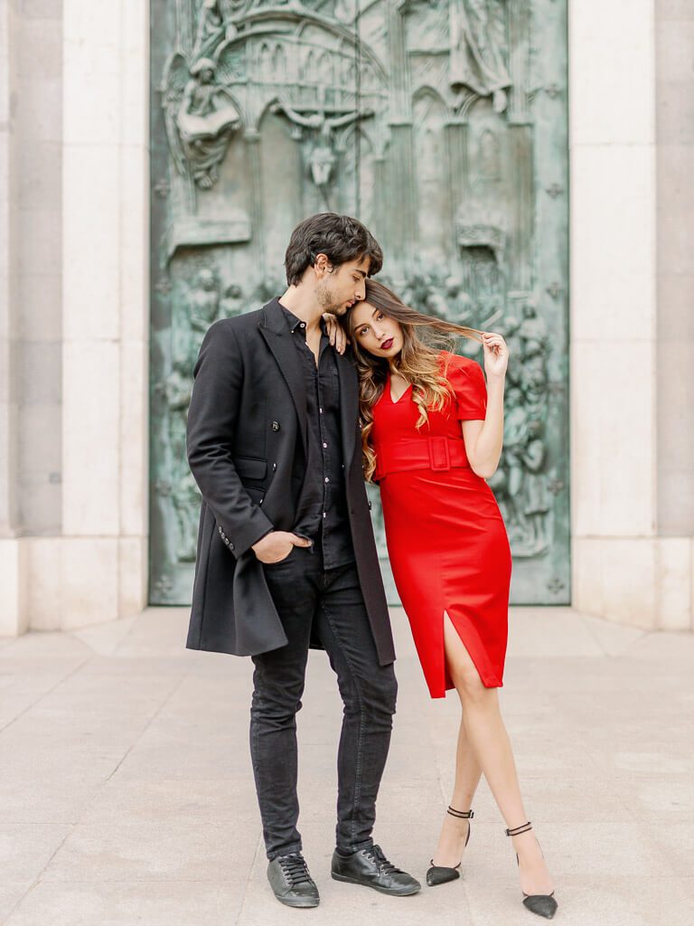 Sexy Outfits für Paar Shooting - Paar Fotoshooting Madrid