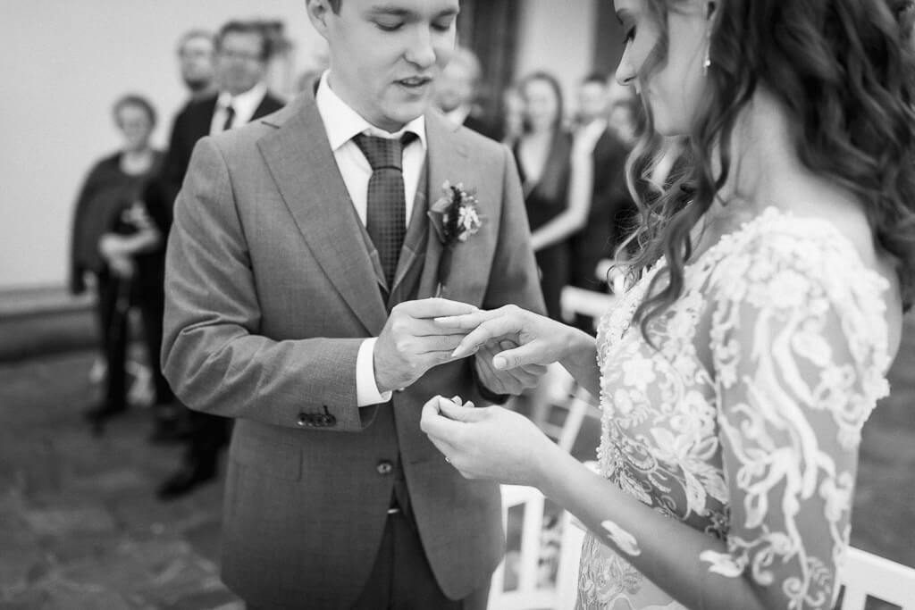 Ringtausch - Hochzeit Schloss Machern