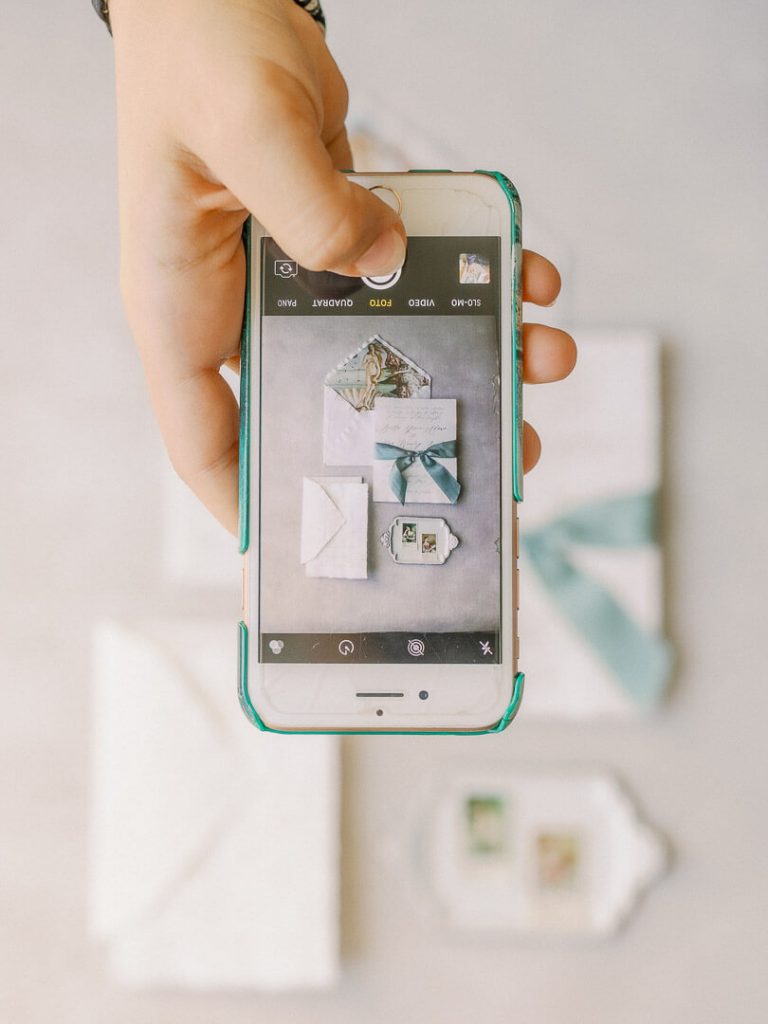 Hochzeitspapeterie mint