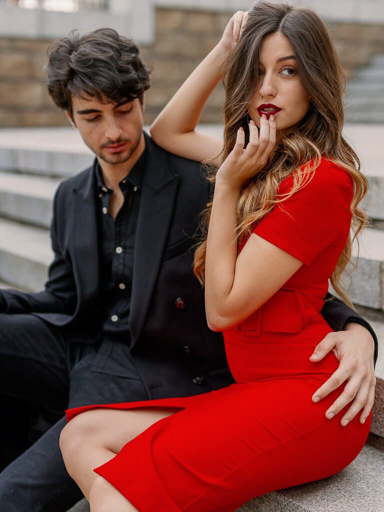 Fashion Couple Shoot Madrid