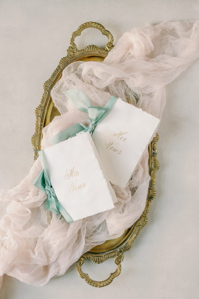 Hochzeitspapeterie mint