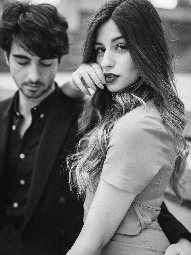 Posen für Pärchen - Paar Fotoshooting Madrid