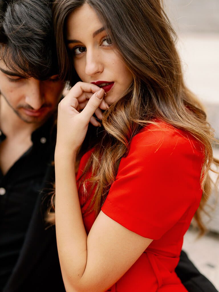 Posen Paar Fotoshooting