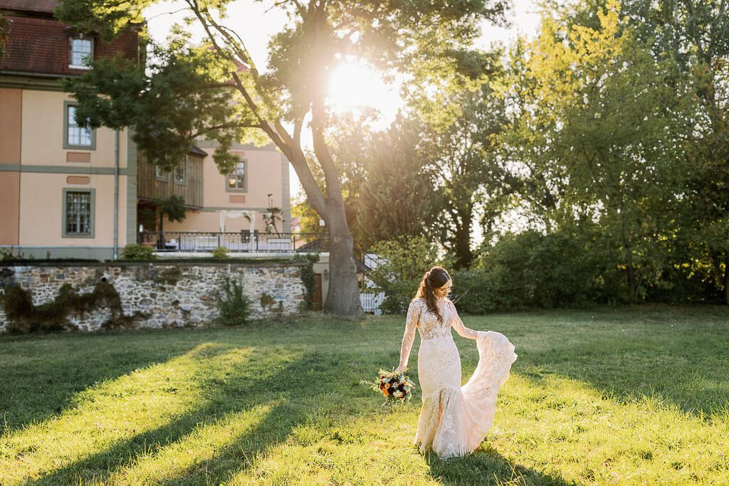 Hochzeitsshooting - Hochzeit Schloss Machern