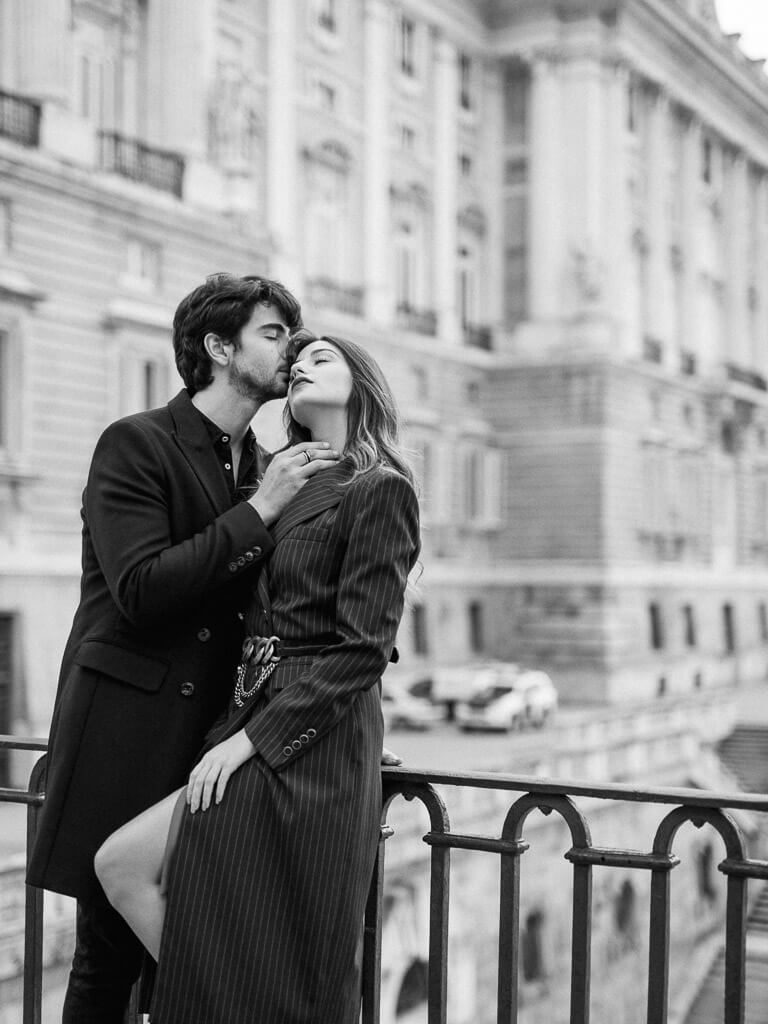 Sexy Posen - Paar Fotoshooting Madrid