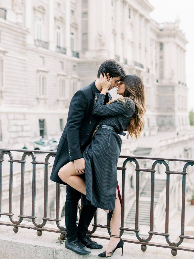 Sexy Posen - Paar Fotoshooting Madrid