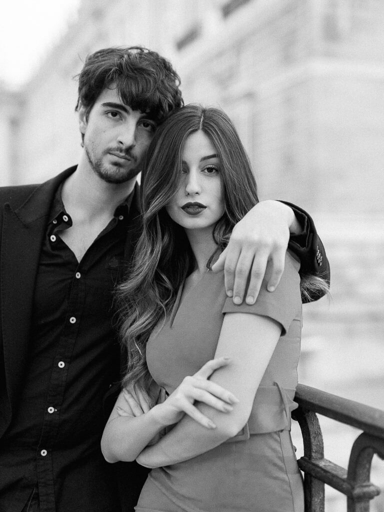 Posen für Pärchen - Paar Fotoshooting Madrid