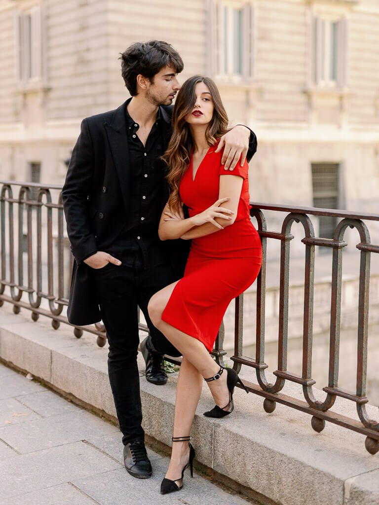 sexy poses - Couple Shoot Madrid