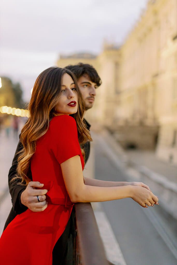 Posen für Pärchen - Paar Fotoshooting Madrid