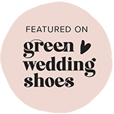 Vivid Symphony on Green Wedding Shoes